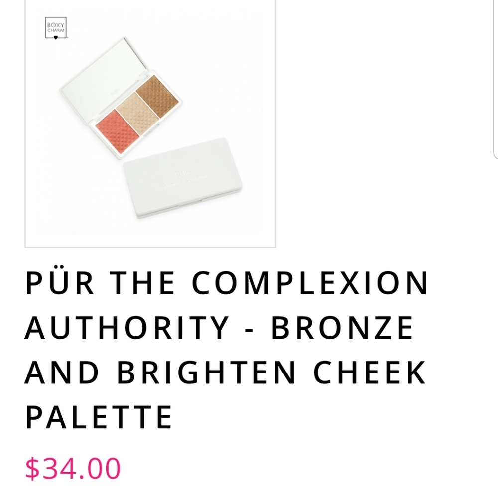 PUR Bronze and Brighten pallet